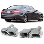 AMG Style μπούκες εξατμίσεως για Mercedes-Benz E-Class (W212)